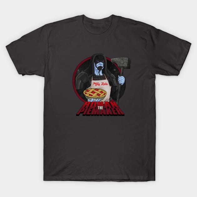 Ronan The Pie Maker T-Shirt by FickleHarpy